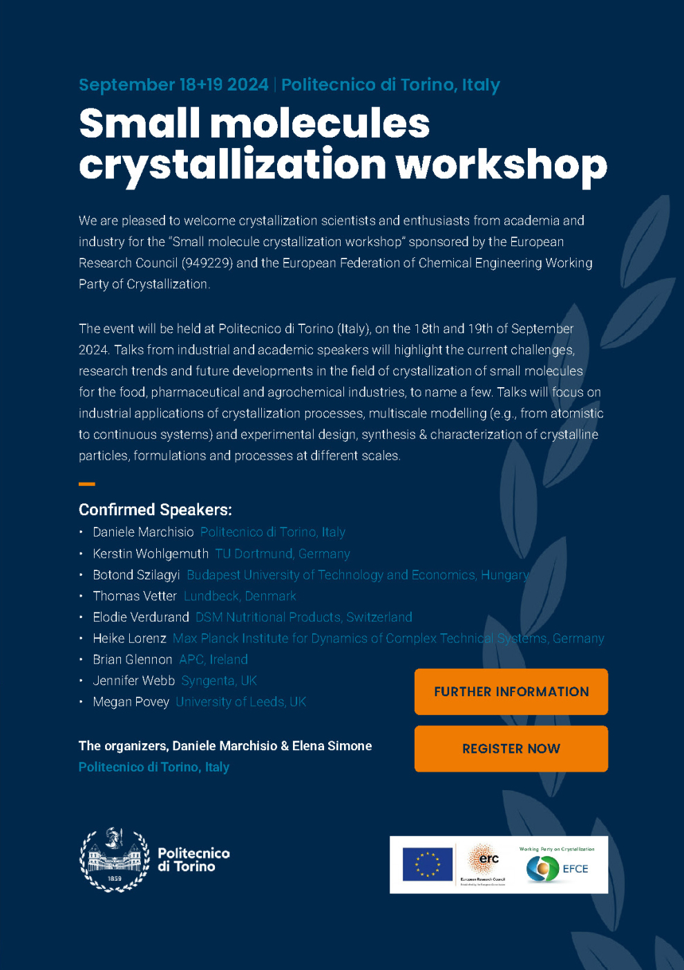 Small Molecules Crystallization Workshop